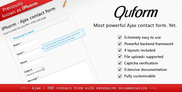 Quform WordPress Contact Form Plugins