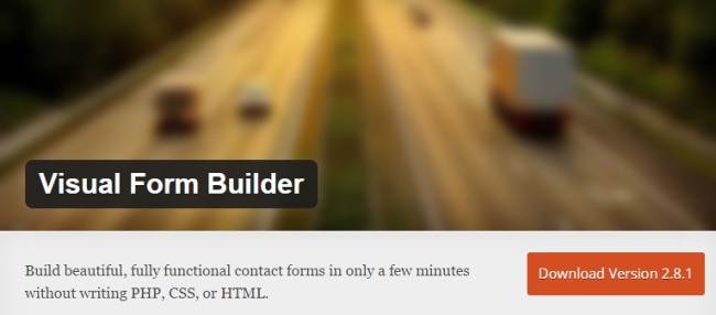 Visual Form Builder WordPress Contact Form Plugins